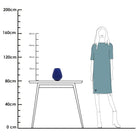 Vaas - Tasman S bright blue by Vase The World