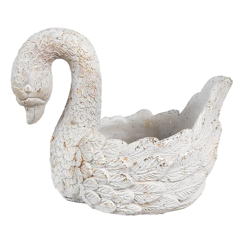 Flowerpot 19x11x15 cm by Clayre & Eef.