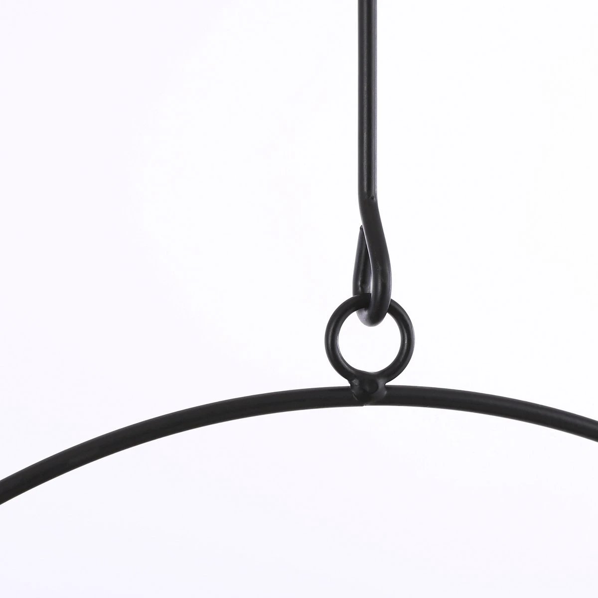 Flowerpot hanging inside Dexter Black by Mica Decorations