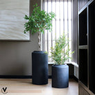 Plantenpot - Horsens rough black by Vase The World