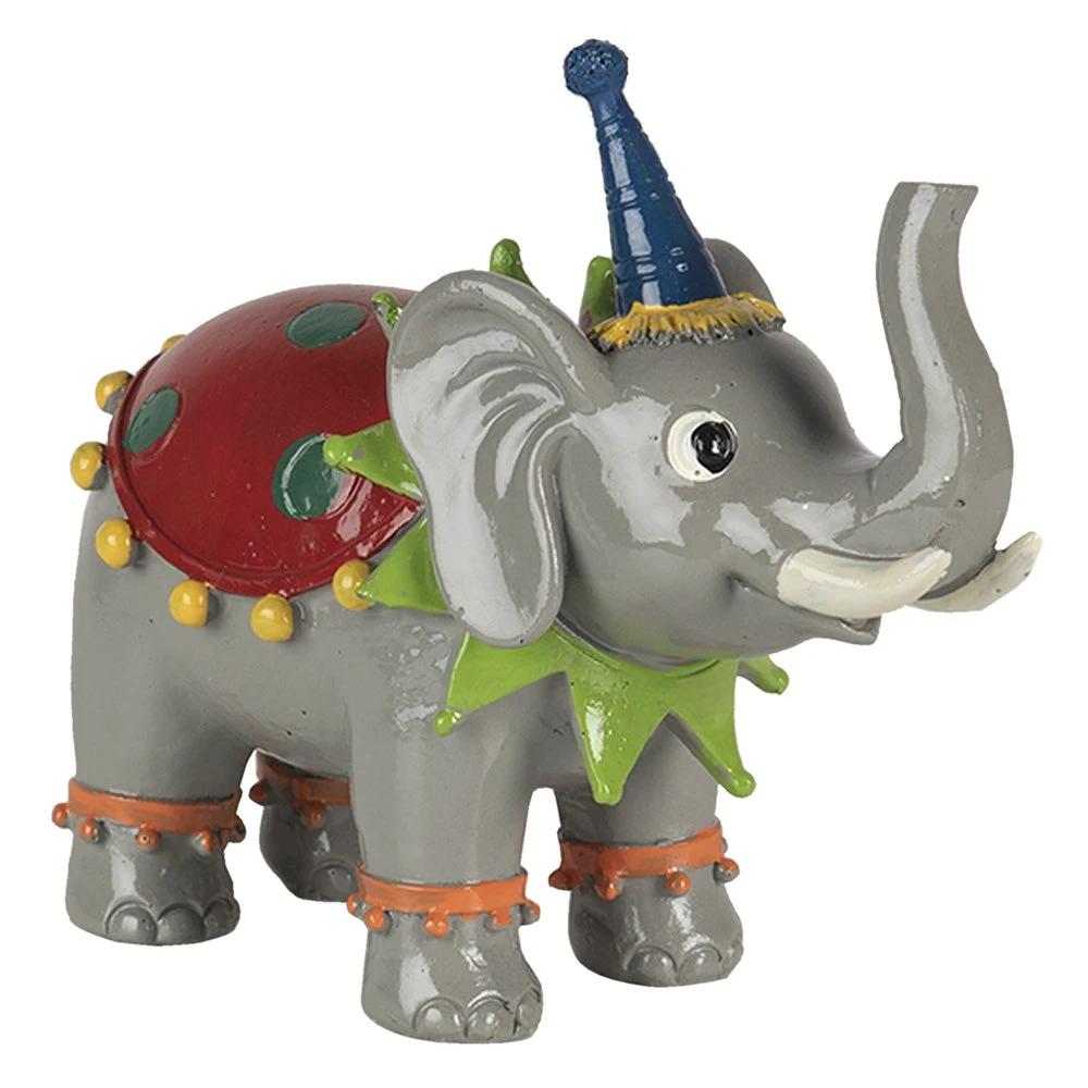 Dekoration Elefant 13x6x11 cm von Clayre & Eef.