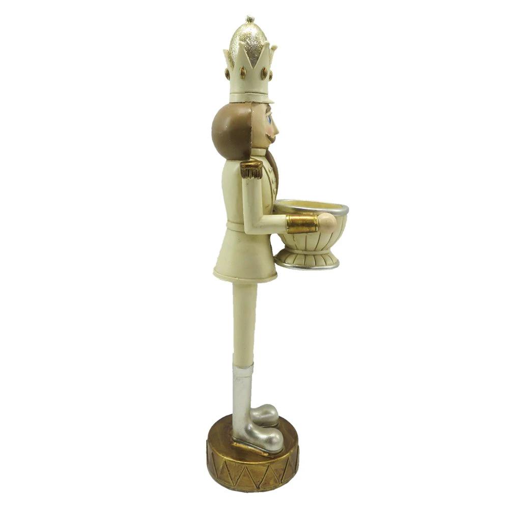 Decoration nutcracker 9x7x30 cm by Clayre & Eef.