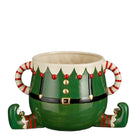 Christmas flowerpot inside Funny Green by Mica Decorations