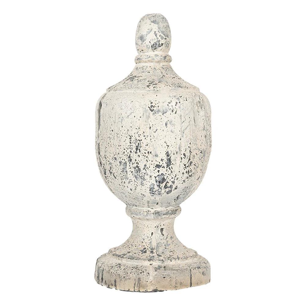 Decoration Ornament Ø 19x45 cm Beige ceramic material by Clayre & Eef.