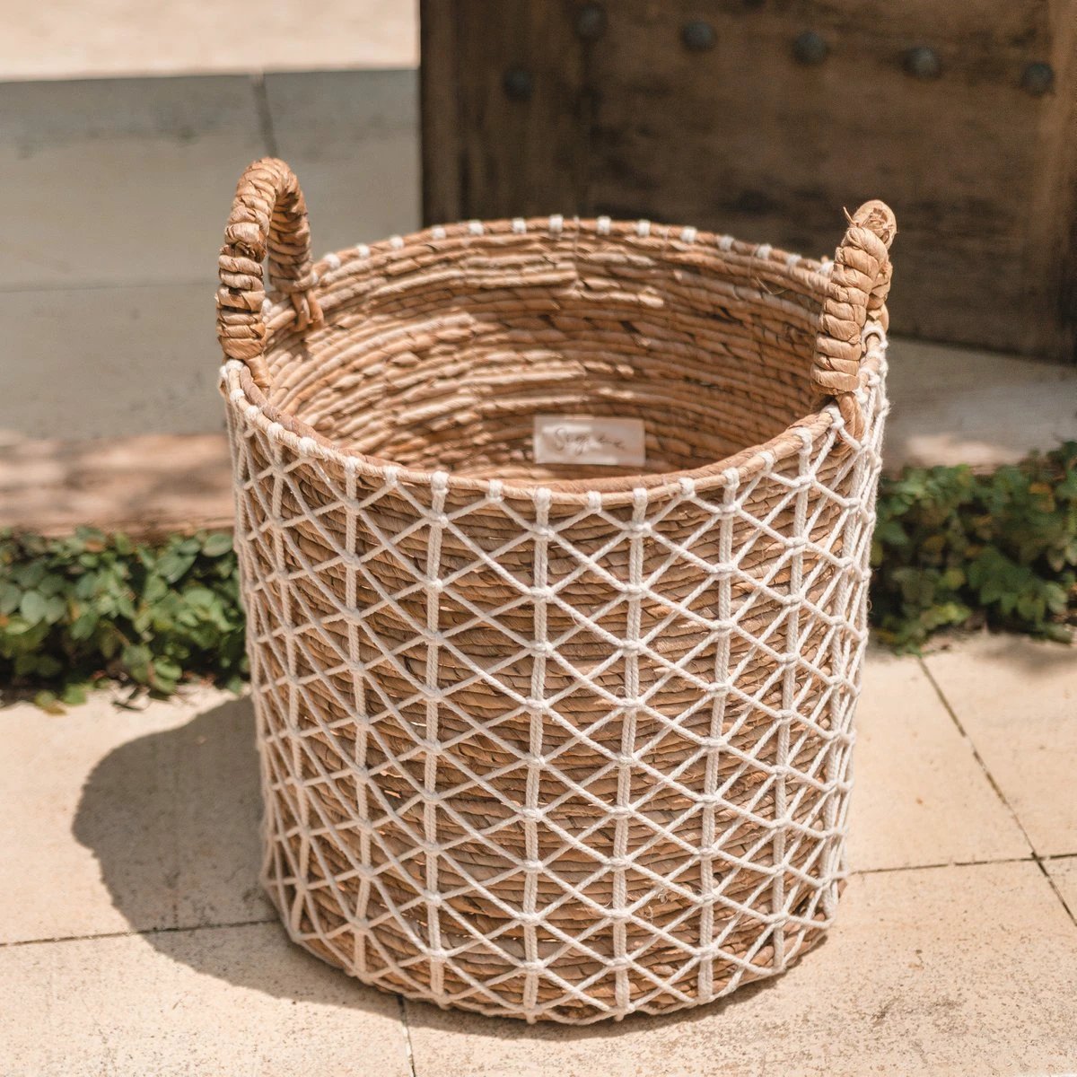 Boho Laundry Basket KERSO | Plant Basket | Storage Basket made of Banana Fibre (3 sizes) by Soeji