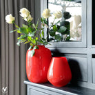 Vaas - Tasman S bright red by Vase The World