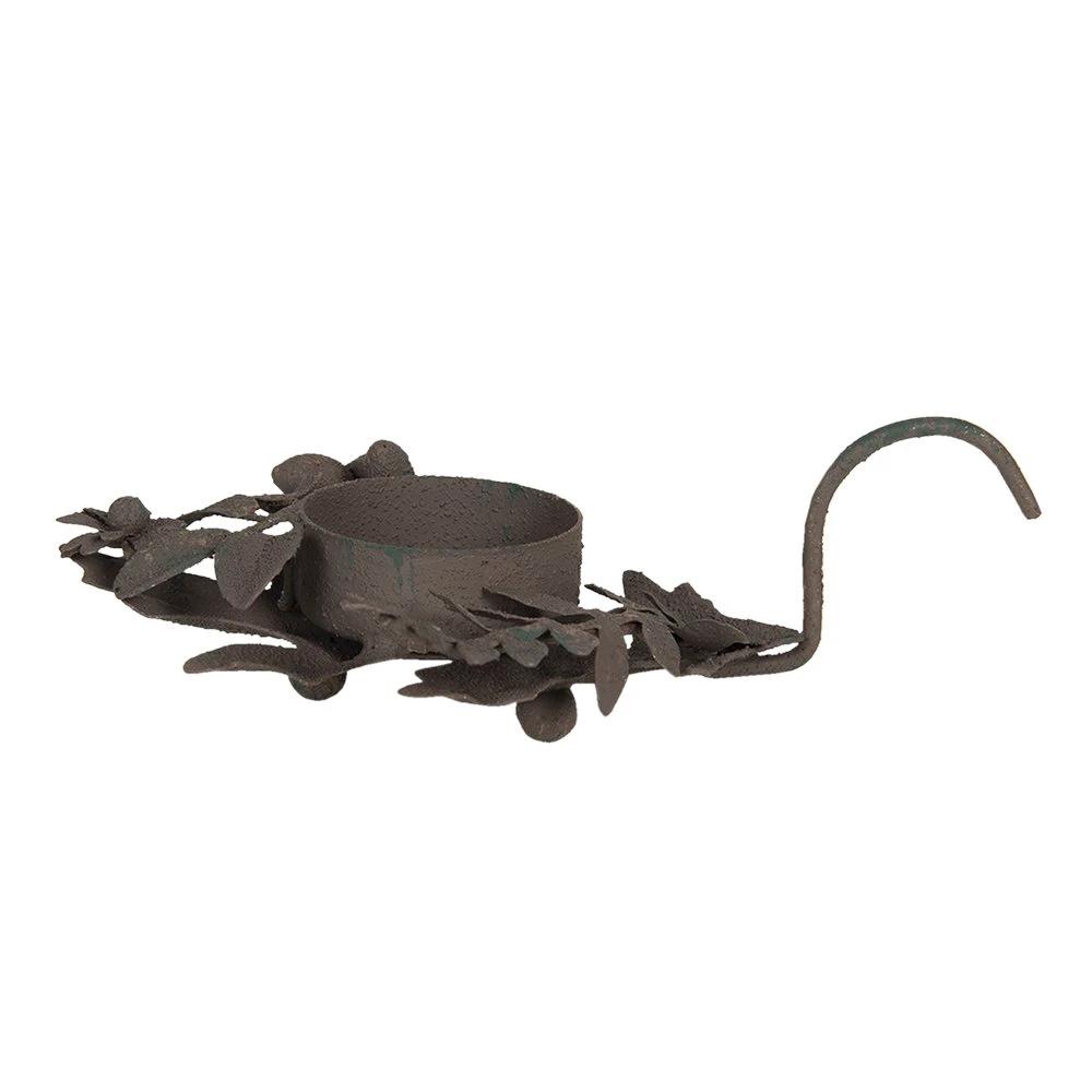 Tealight holder 13x9x3 cm by Clayre & Eef.