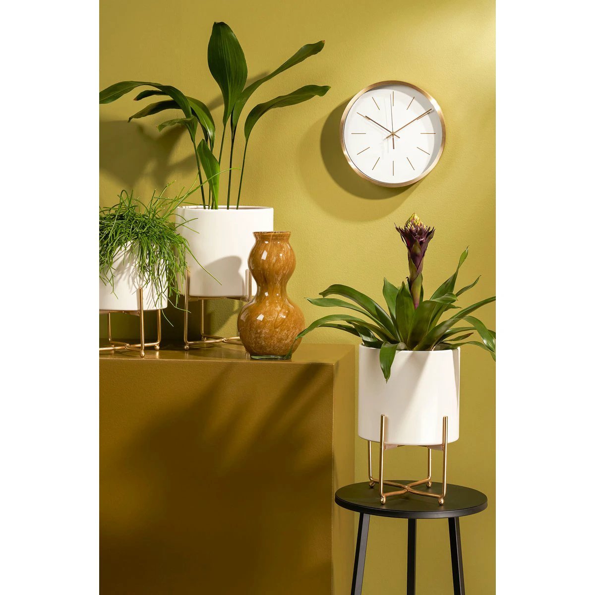 Plantenstandaard set Aries Wit by Mica Decorations