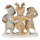 Decoration dogs and cat 13x5x12 cm by Clayre & Eef.