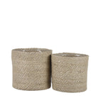 Plantenmand set Atlantic Crème by Mica Decorations