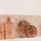 Wall Decor or Bowl MELAYA Wall Basket made of Banana Fibre (2 sizes) by Soeji