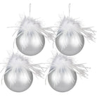Weihnachtskugel Ø 10x10 cm (Set mit 4) von Clayre & Eef.