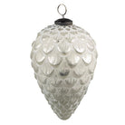 Christmas bauble Ø 8x13 cm by Clayre & Eef.