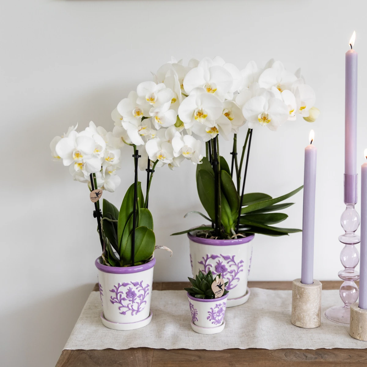 Kolibri Home I Malaga pot - Lilac - Ø12cm by Kolibri Company