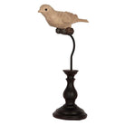 Decoration image bird 12x7x21 cm Beige plastic by Clayre & Eef.