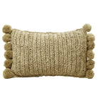Throw Pillow with filling | Decorative Cushion | Sofa Pillow SANUR made of Raffia by Soeji