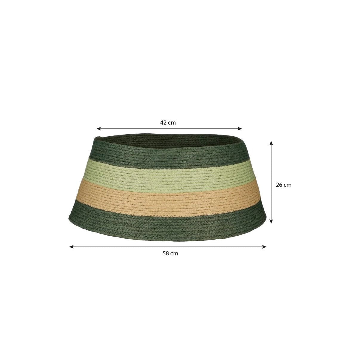 Christmas tree skirt Green by House of Seasons