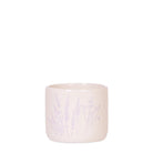 Kolibri Home | Floral flowerpot - Lavender - 6cm by Kolibri Company