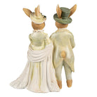 Beeld Konijn 21 cm Bruin Groen Polyester by Clayre & Eef.