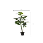 Artificial plant Taro Green by Mica Decorations