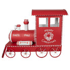 Christmas decoration train 310x65x136 cm red metal by Clayre & Eef.