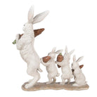 Decoration Statue Rabbit 34x13x33 cm Beige Plastic by Clayre & Eef.
