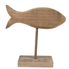 Decoration fish 20x8x20 cm by Clayre & Eef.