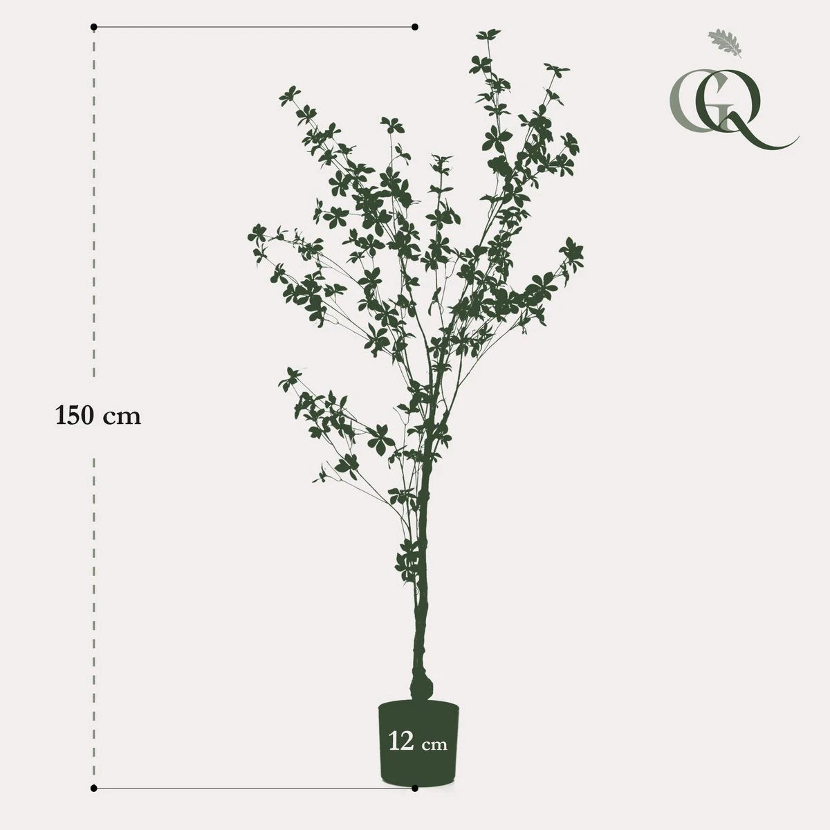 Kunstplant - Tropseolum attractive - Oost Indistent - 150 cm by Green boutiQ