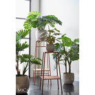 Artificial plant Monstera green by Mica Decorations
