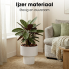 Flowerpot inside Lux Off-white by Mica Decorations