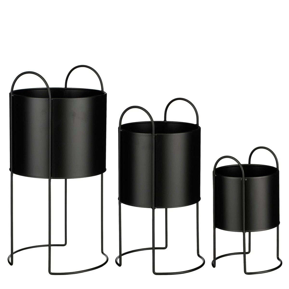 Flowerpot inside Petry Black by Mica Decorations