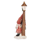 Christmas decoration image children 11x8x21 cm red plastic by Clayre & Eef.