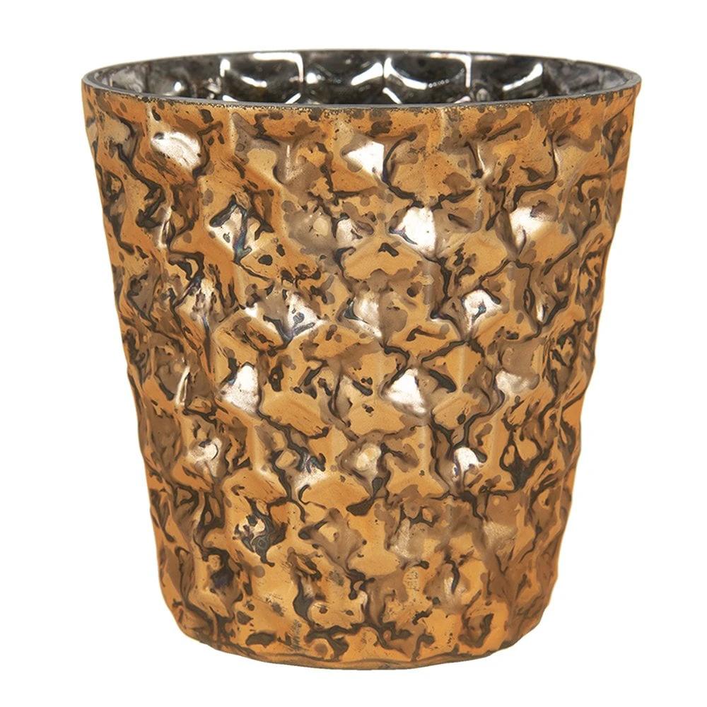 Tealight holder Ø 9x10 cm by Clayre & Eef.