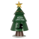 Christmas decoration letterbox Ø 18x35 cm Green metal by Clayre & Eef.
