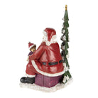 Santa Claus with child 16x13x22 cm by Clayre & Eef.