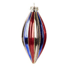 Christmas bauble Ø 6x13 cm multi -colored glass by Clayre & Eef.