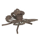 Candlestick butterfly 8x6x4 cm by Clayre & Eef.
