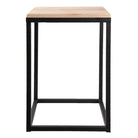Side table (2) 36x36x52 cm / 31x31x42 cm by Clayre & Eef.