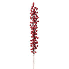 Artificial flower 84 cm red plastic by Clayre & Eef.