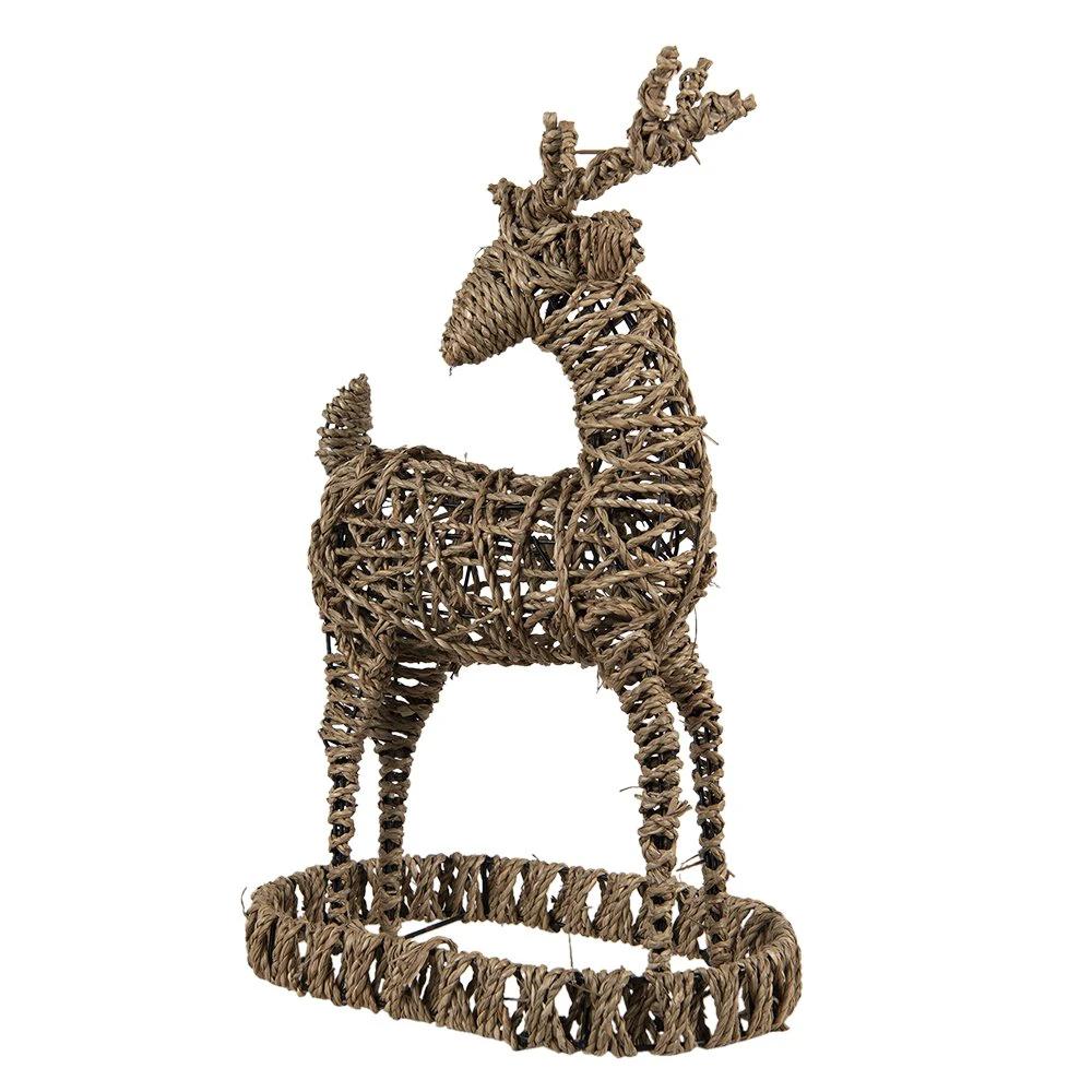 Decoration reindeer 30x20x49 cm by Clayre & Eef.