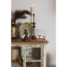 Image Pauw 22x12x30 cm Blue gold -colored plastic home accessories by Clayre & Eef.