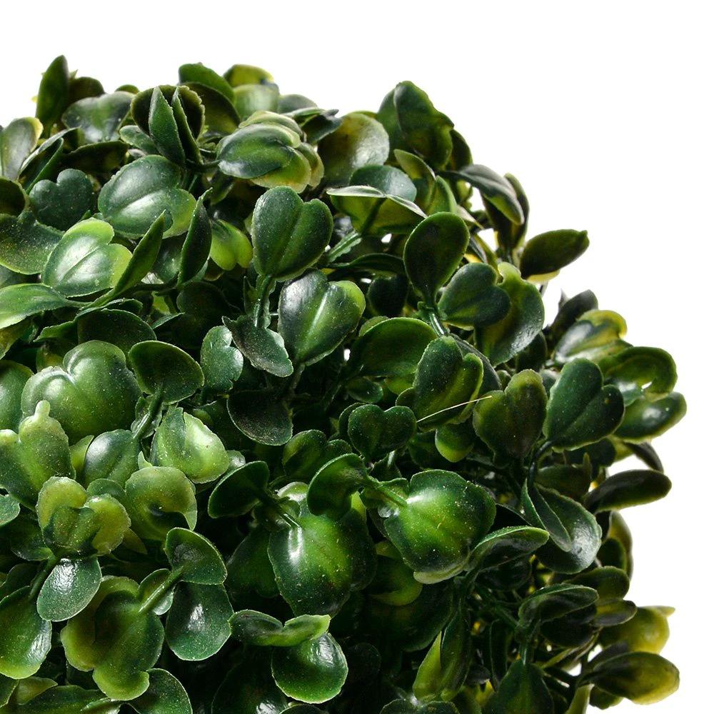 Buxus bole Ø 12 cm Green Plastic by Clayre & Eef.
