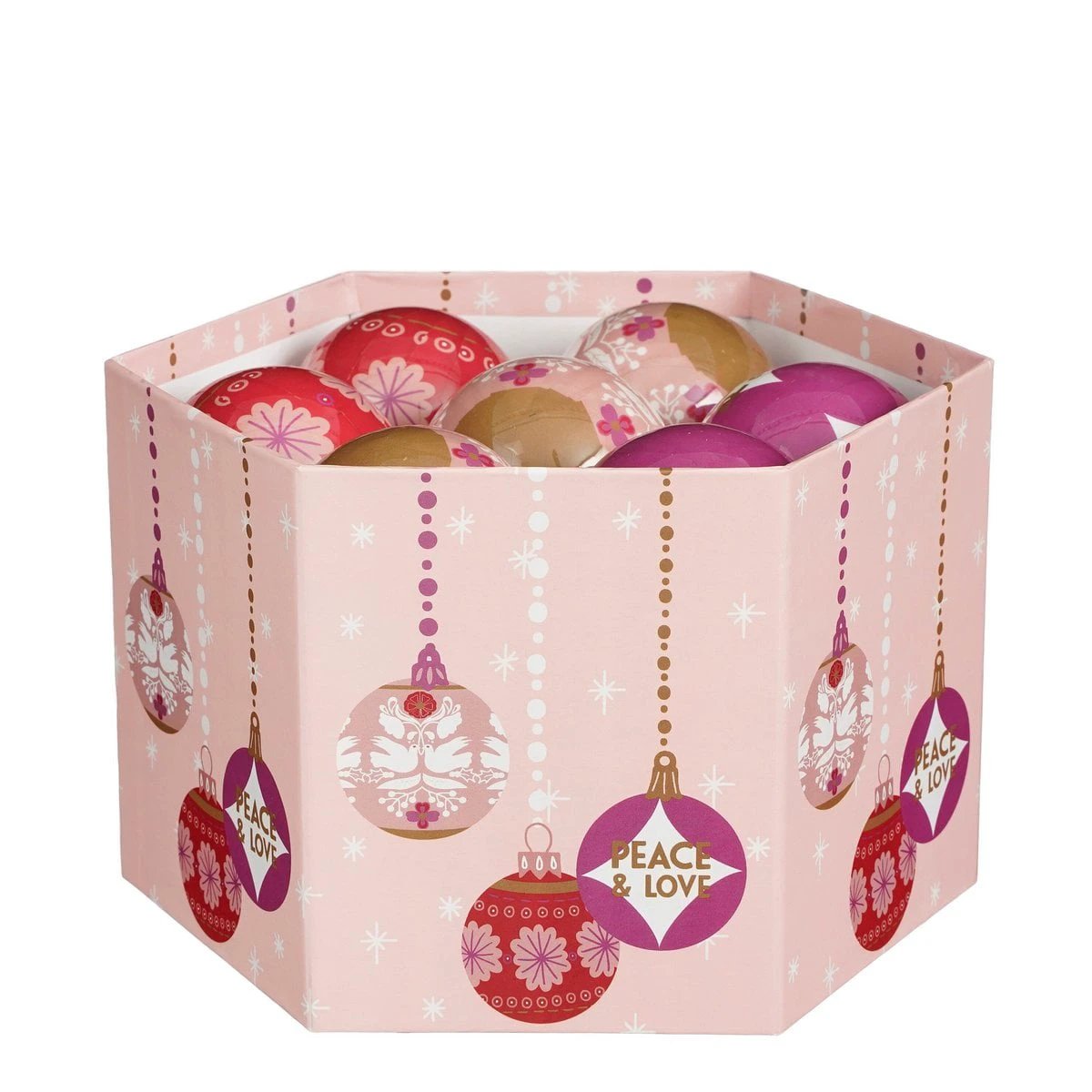 Christmas ball set Red by House of Seasons