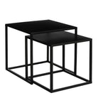 Side table set Goa Black by Mica Decorations