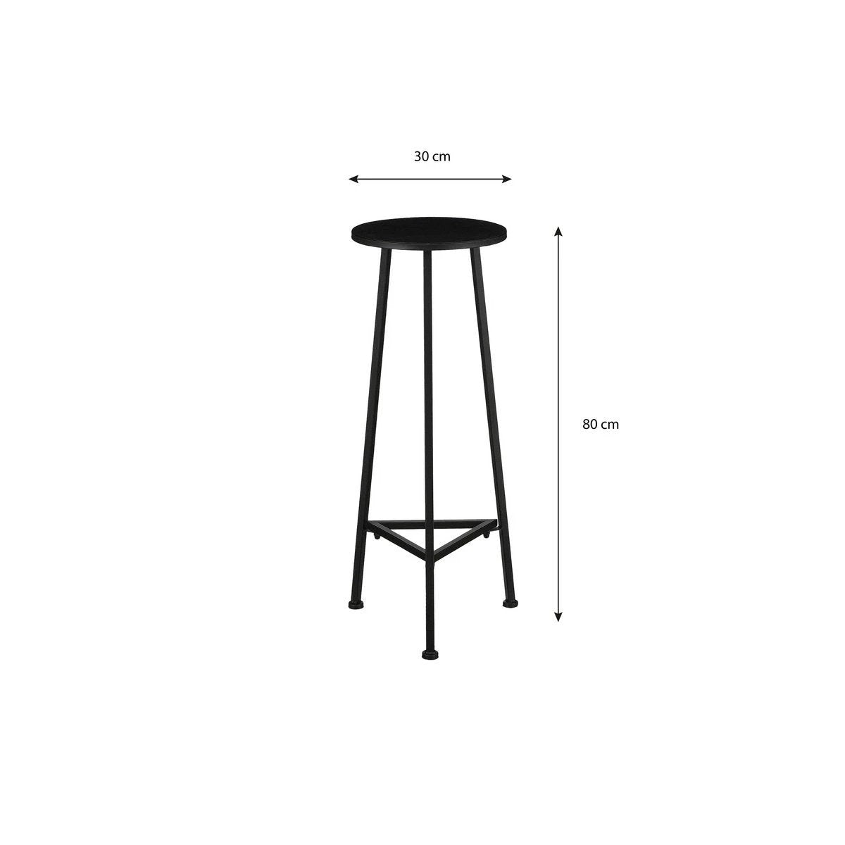 Plant table Adine Black by Mica Decorations