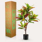 Artificial plant - Croton Codiaeum - Wonderbush - 95 cm by Green boutiQ