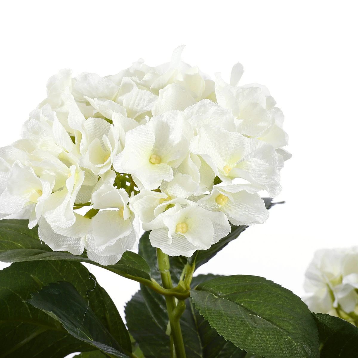 Artificial plant Hydrangea White by Mica Decorations