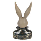 Decoration Statue Rabbit 13x10x23 cm Beige Plastic by Clayre & Eef.