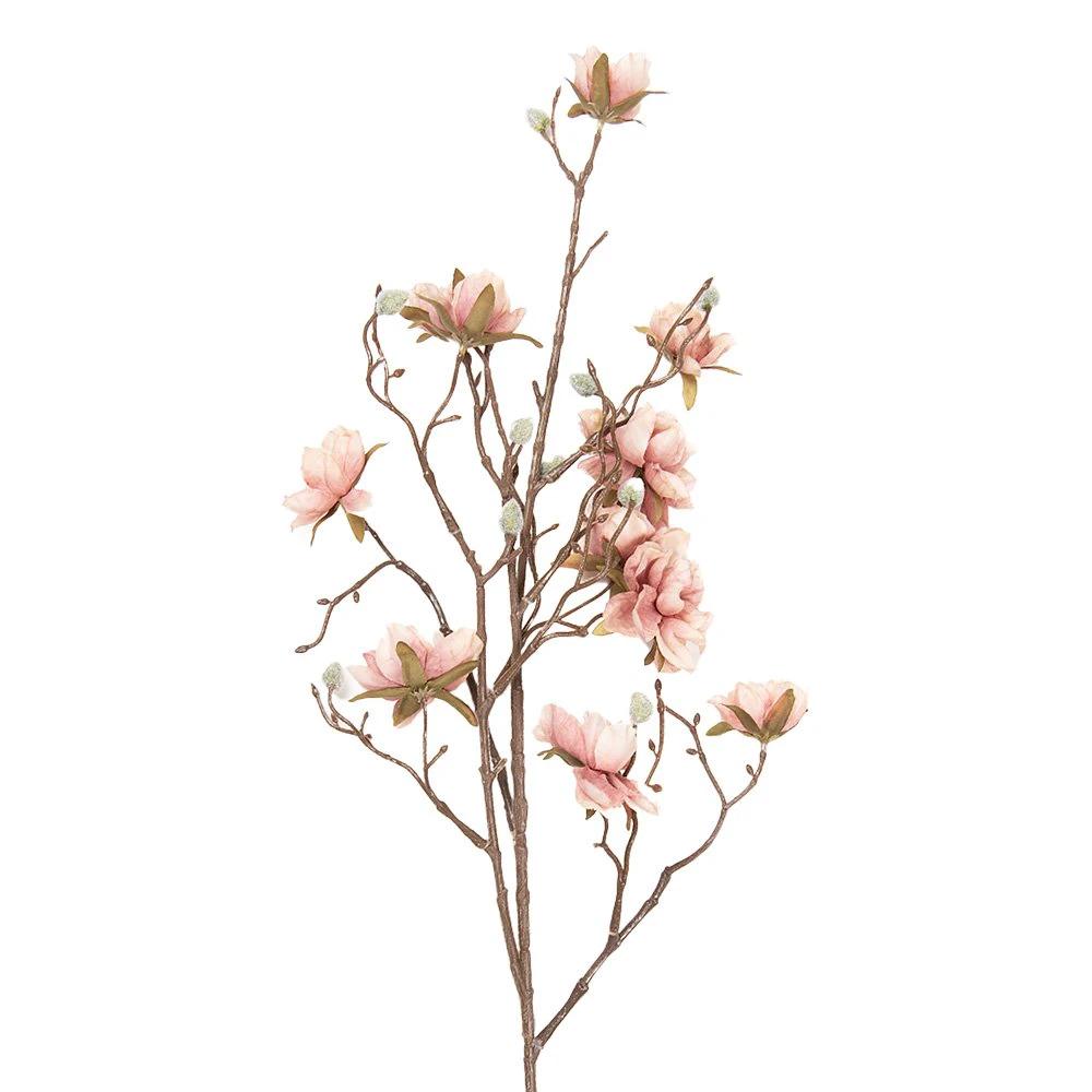 Kunstblume 90 cm Rosa Kunststoff von Clayre & Eef.