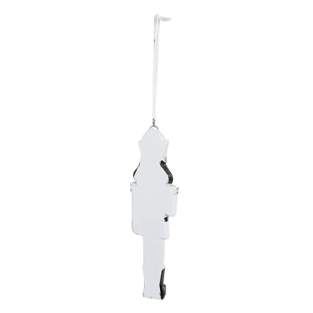 Decoration pendant nutcracker 4x2x15 cm by Clayre & Eef.